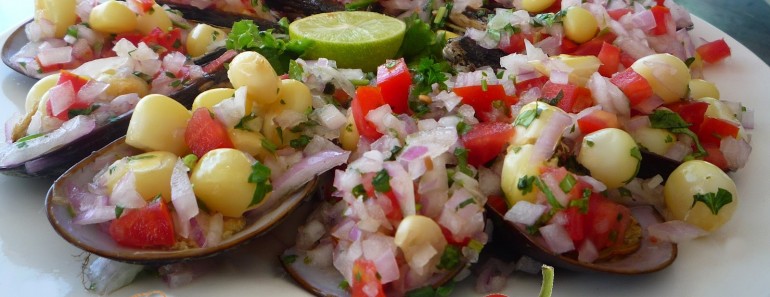 Choritos a la chalaca