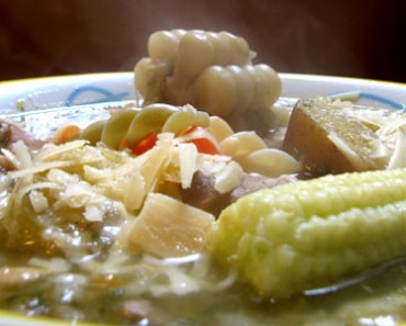 Recetas peruanas: Menestron